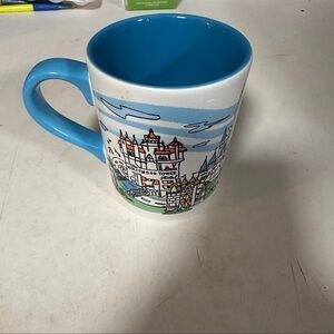 WALT DISNEY WORLD Coffee Mug Skyline 4 Parks Epcot Hollywood Tower Magic Kingdom